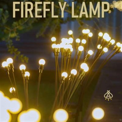 Outdoor Lights That Turn on When It Gets Dark and the Mysterious Dance of Fireflies