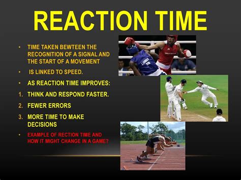 Reaction Time Definition in Physical Education: A Symphony of Neurons and Muscles